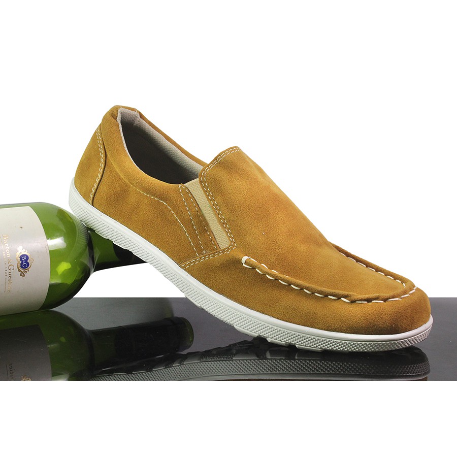 MS SHOP - BAYAR DITEMPAT - Sepatu Selop Kickers Askos TAN Formal Pria Kasual Kondangan Slip On Keren