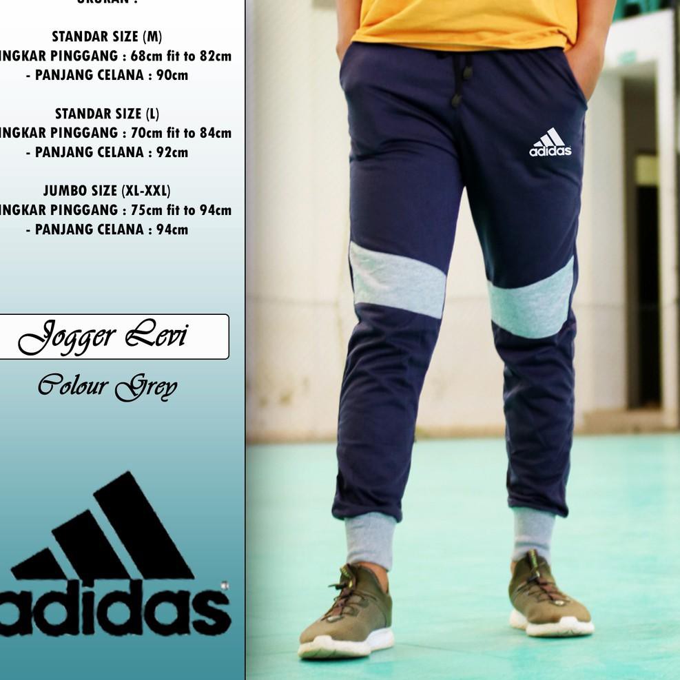 {SP BBC 16F3Al} CELANA JOGGER SWEATPANTS TRAINING HITAM SPORT OLAHRAGA SLIMFIT PANJANG PRIA WANITA J