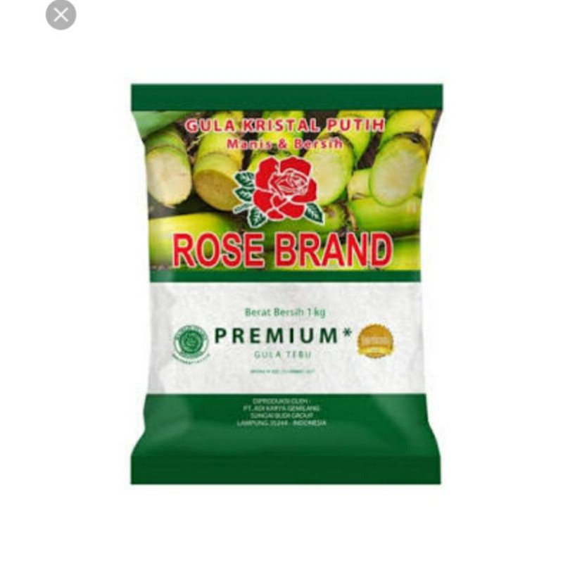 

gula premium rose brand 1 kg