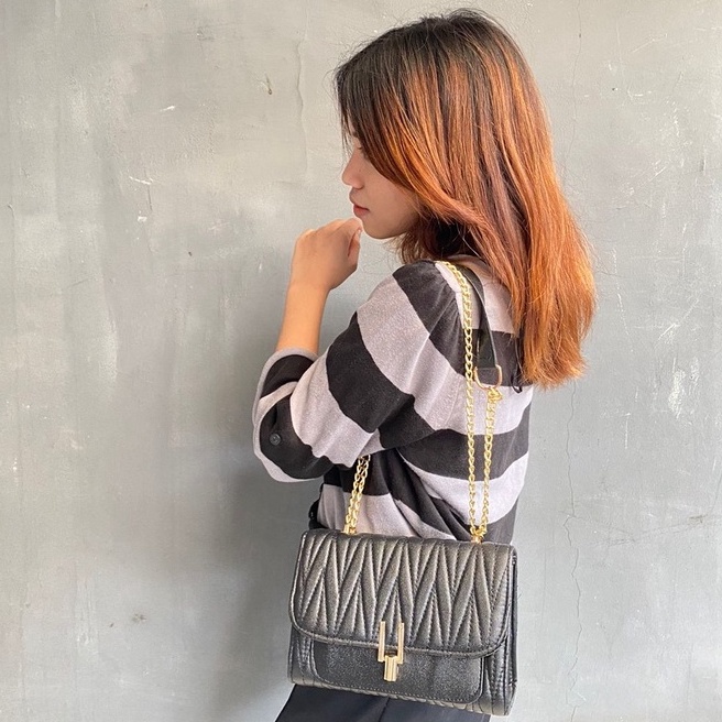 Tas Selempang Kulit Alyssa Tas Wanita