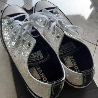 converse glitter rose gold