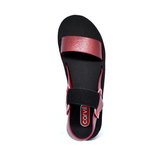 SANDAL CARVIL WEDGES CASUAL WANITA CARVIL MORISA-L ORIGINAL CARVIL