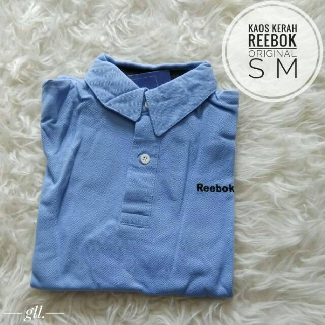 Kaos kerah Reebok Original