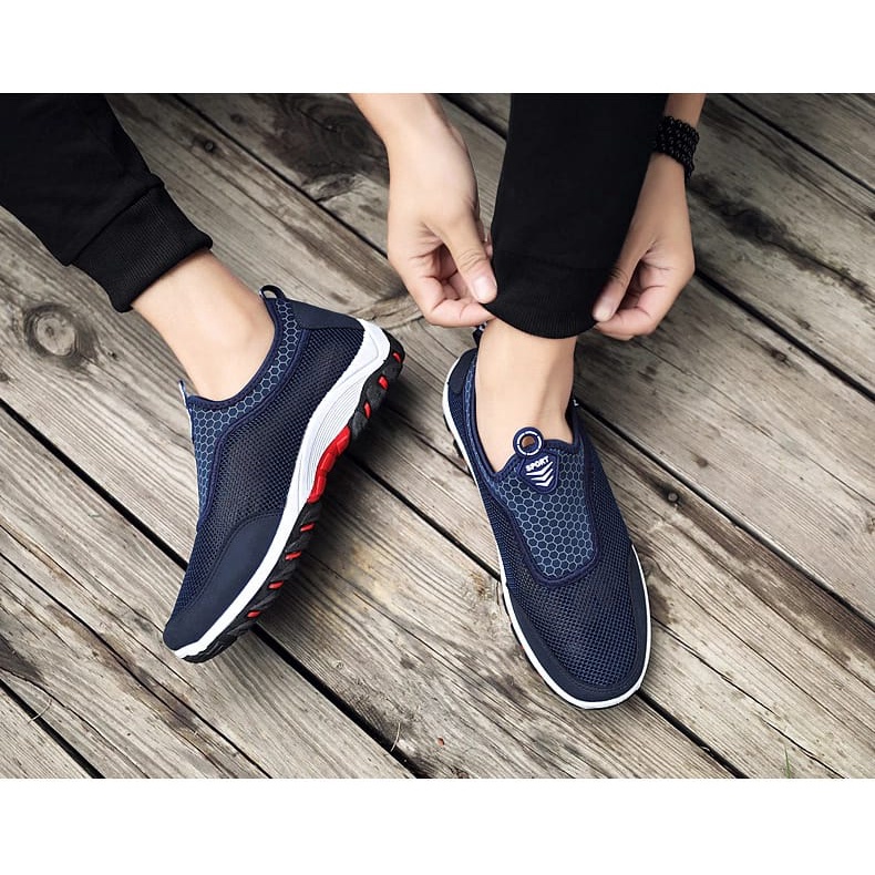 TERBARU Sepatu Sneakers Sport Y1000 Sepatu Sneakers Casuall Slip-on Pria Import