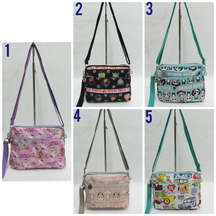 TAS SELEMPANG / POUCH HARAJUKU LOVERS 4Res