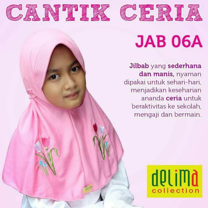 Kerudung Anak Delima Collection 06a
