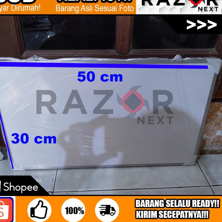 

Modern.. Papan Tulis 2 Fungsi Whiteboard dan Blackboard Bolak-Balik Hanya 1 Papan | Bisa Spidol Dan Kapur | Ukuran 50 cm x 30 cm | Murah | 1 Pcs