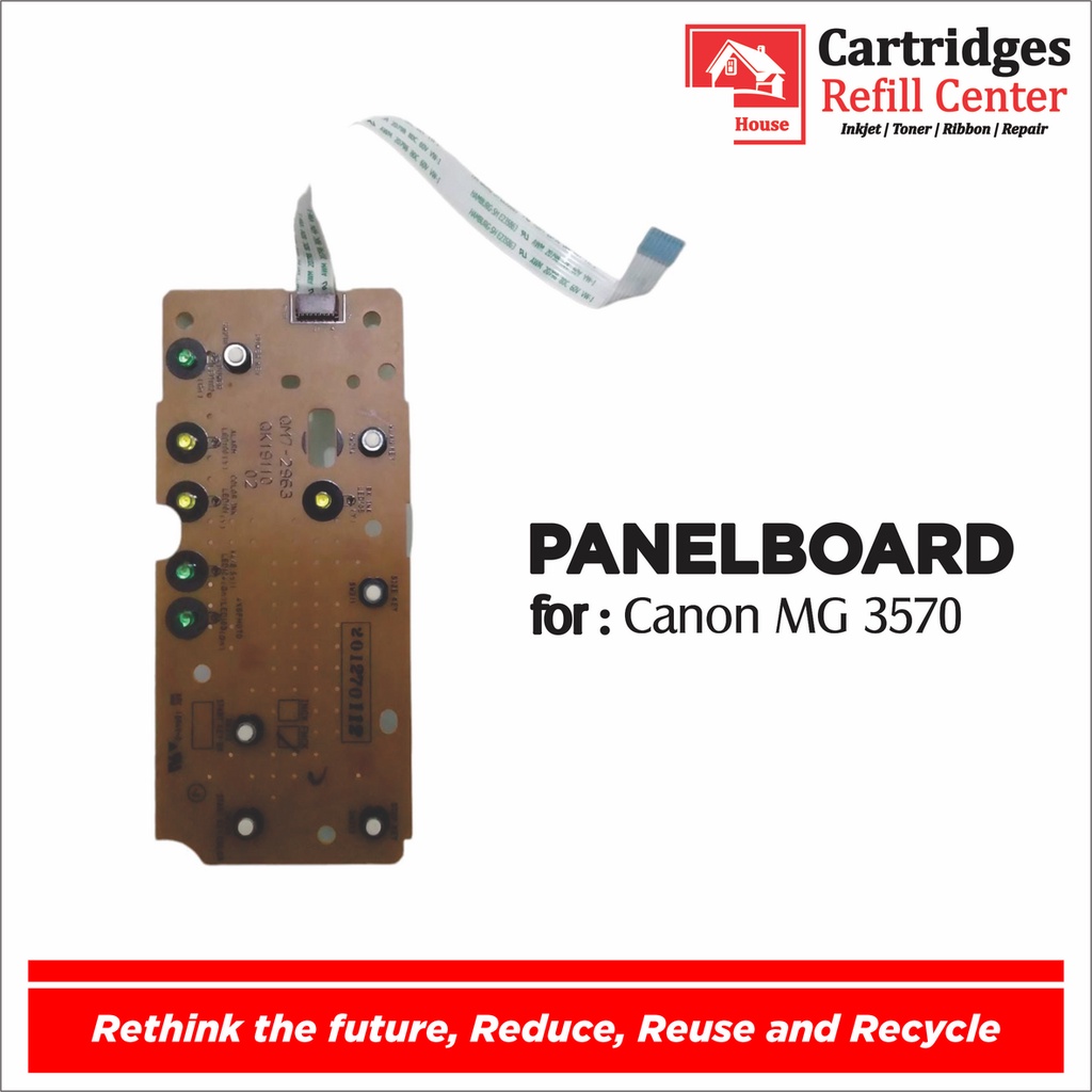 PANELBOARD ON/ OFF | Sparepart Canon MG3570 | 2nd