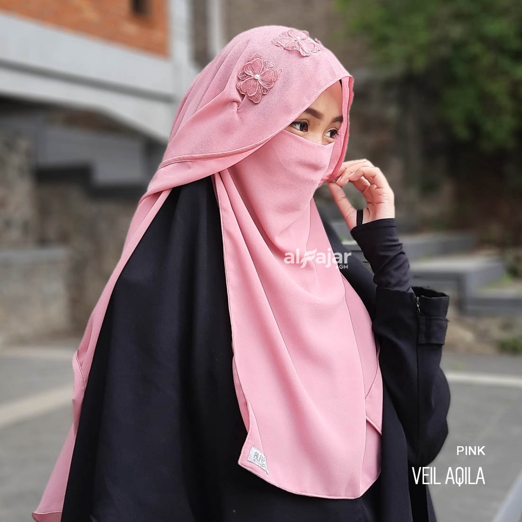 CADAR NIQOB BANDANA Veil Aqila Dua Layer by Alfajar