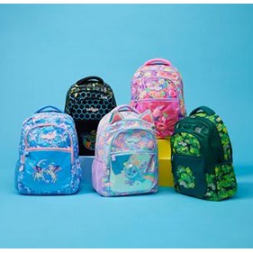 (SUPER SALE)Smiggle Far Away Senior BackpacK RANSEL SMIGGLE ORIGINAL AUSTRALIA