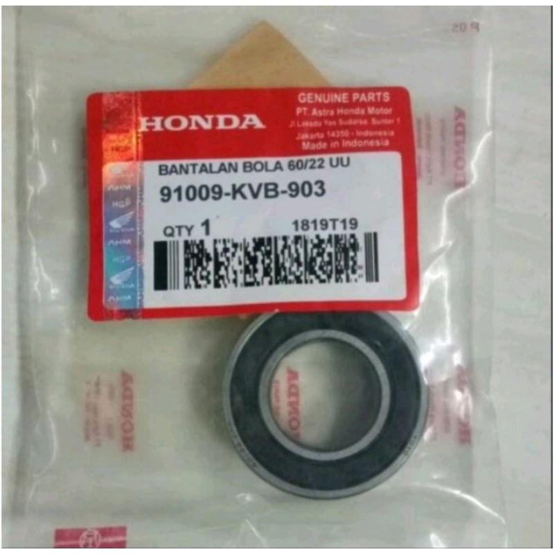Bearing laher roda belakang Beat Vario110karbu Scopy Spacy