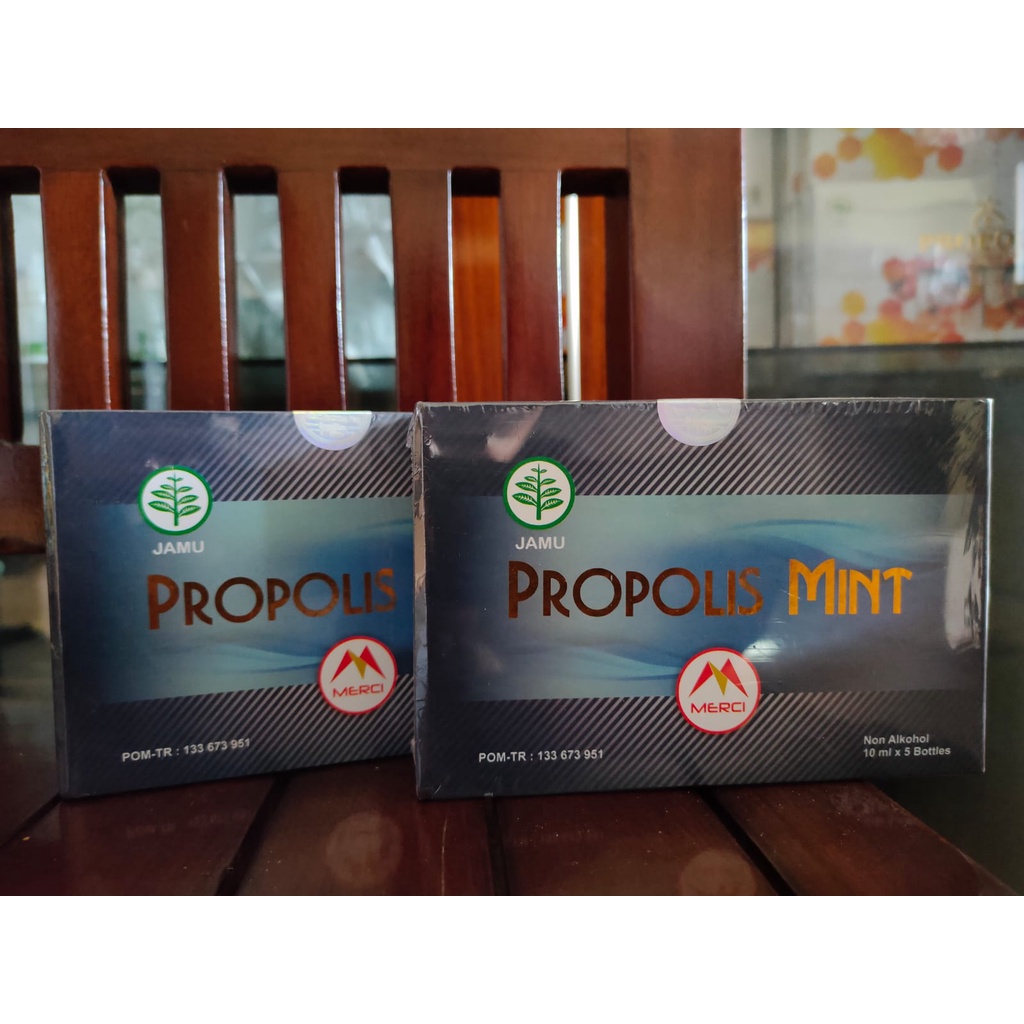 (1Box) Merci Propolis Origional Brazilian Mint - Merci Propolis Mint - Propoli Mint Merci Asli