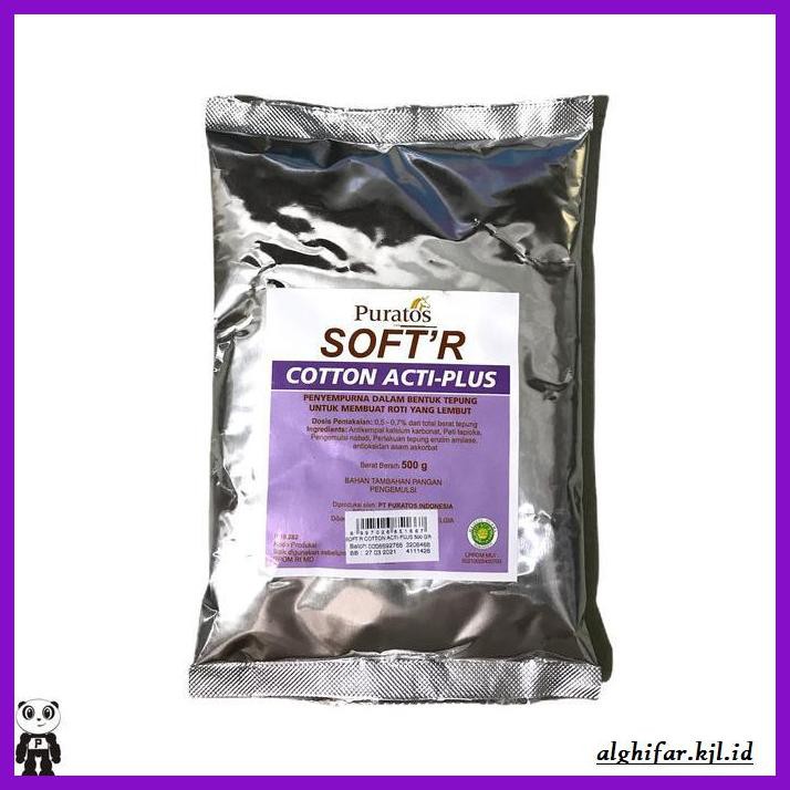 

Redwop-Gnikab- Pelembut Roti Puratos Soft'R Cotton Acti-Plus 500G -Hallall.