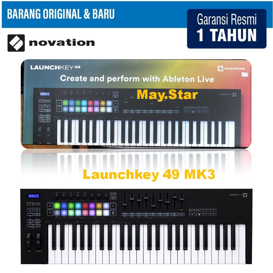 Novation Launchkey 49 MK3 - Keyboard Midi Controller