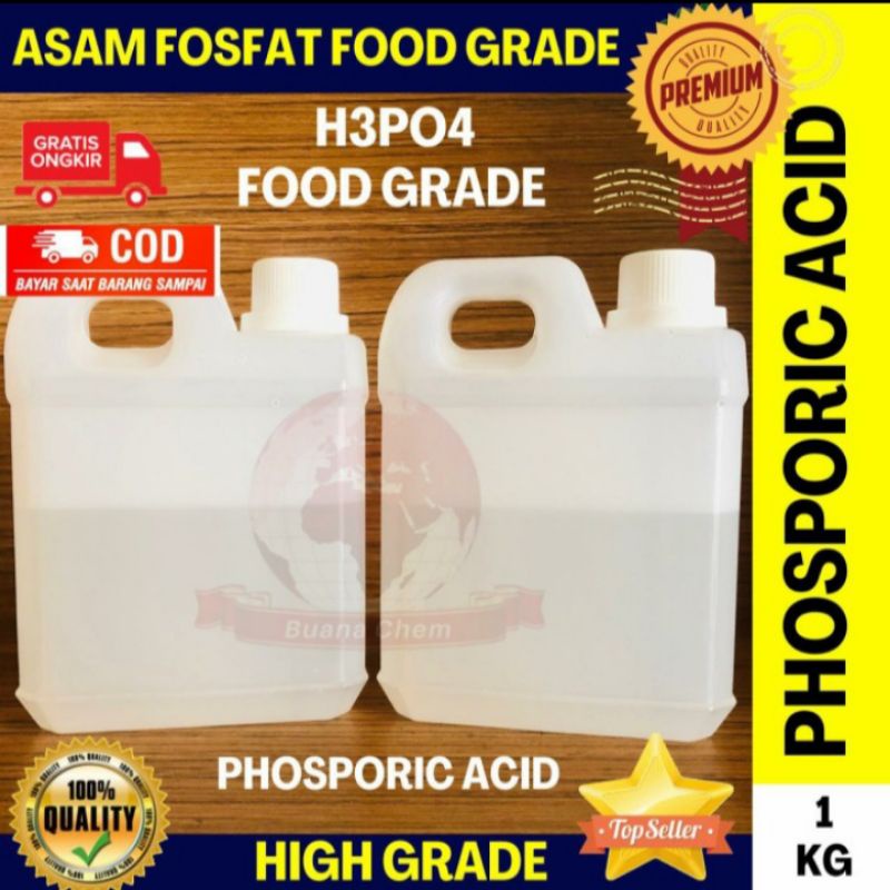Phosporic Acid 1 KG Food grade / Asam Fosfat / H3PO4