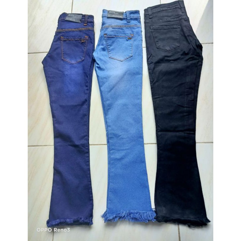 Celana Jeans Anak Perempuan Usia 6-10 Tahun Anak Cewek Softjeans Ngaret