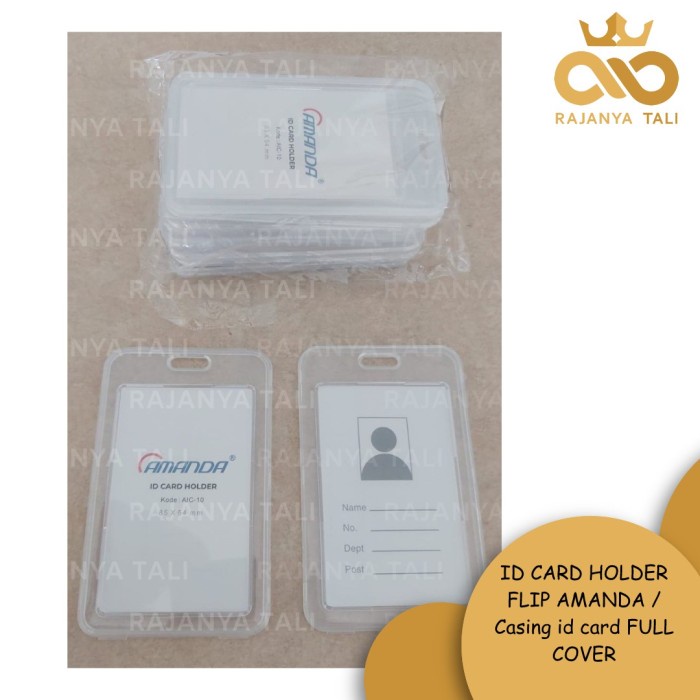 

ID CARD HOLDER FLIP AMANDA / Casing id card FULL COVER RJT