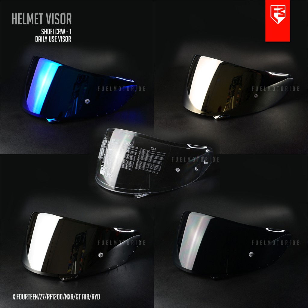 Kaca Helm Visor Shoei CWR 1 X14 Z7 RF1200 NXR RYD LIMITED