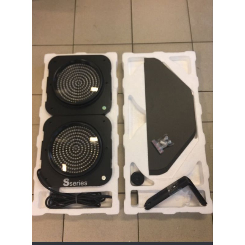 lampu led traffic light lalu lintas hati hati  warning lamp perempatan trafic light 2 mata / 1 mata