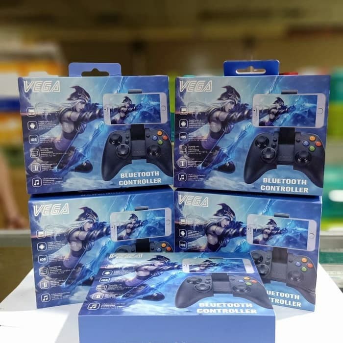 GAMEPAD BLUETOOTH CONTROLLER STIK JOYSTICK ANDROID IOS VEGA  I PEGA
