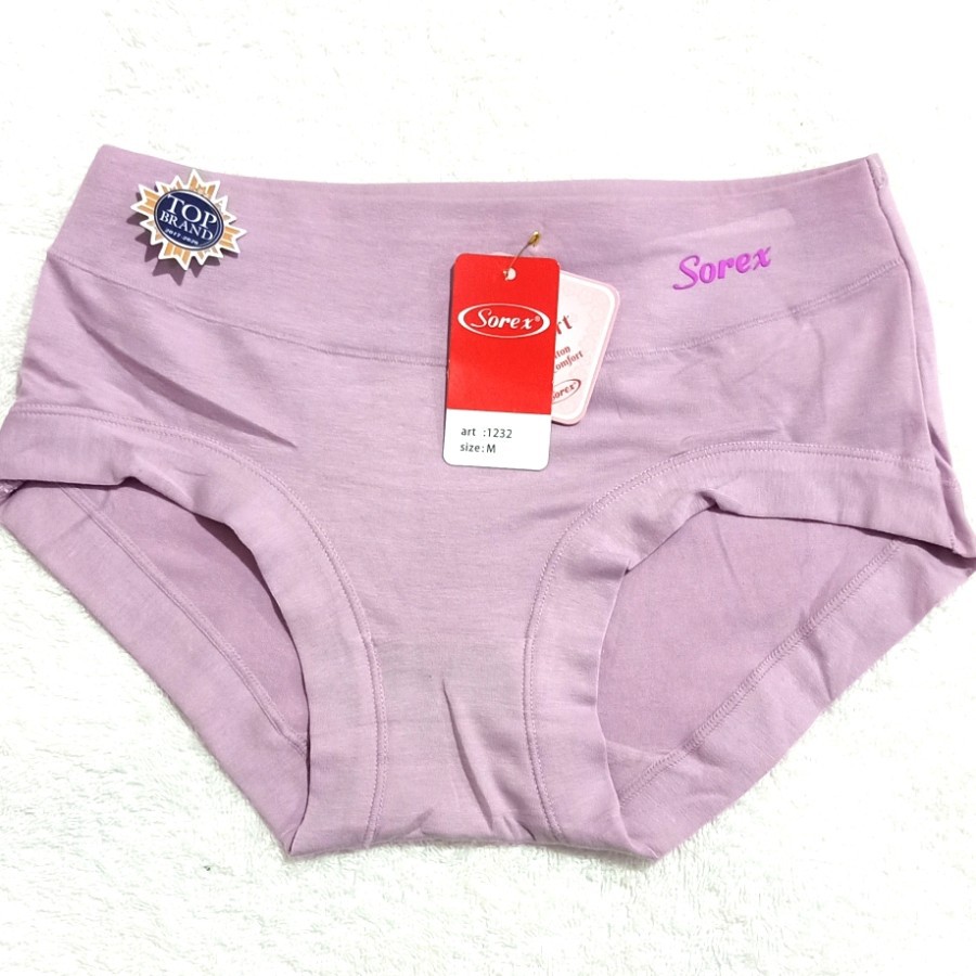 3 Pcs Celana Dalam Wanita Sorex 1232 - Underwear - Pakaian Dalam Wanita Katun Cotton