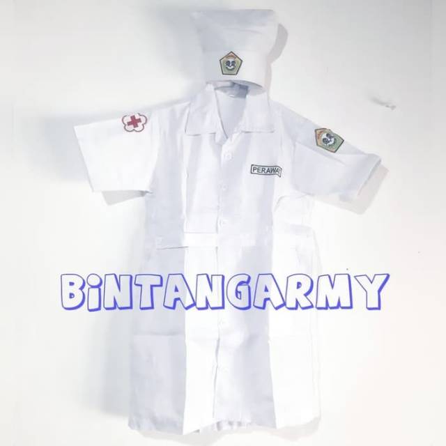 Baju Profesi Anak PERAWAT / Baju Karnaval / Baju Anak