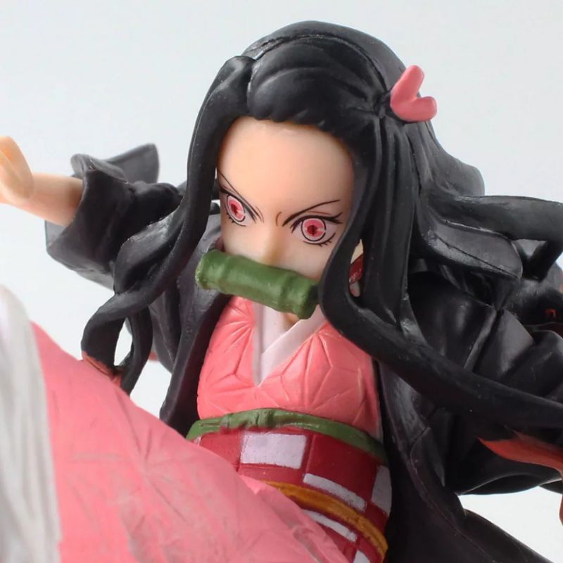 Figure Demon Slayer Kamado Nezuko Kimetsu No Yaiba/miniatur Pajangan demon slayer