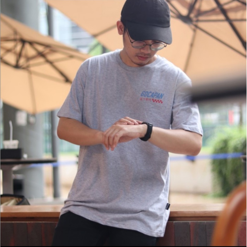 T SHIRT KAOS SEPEDA LIFESTYLE "GOCAPAN" GOWES CARI SARAPAN