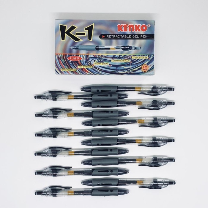 

Nikmati Bolpen Pen Cetekan Retractable Gel Pen Kenko K-1 Promo