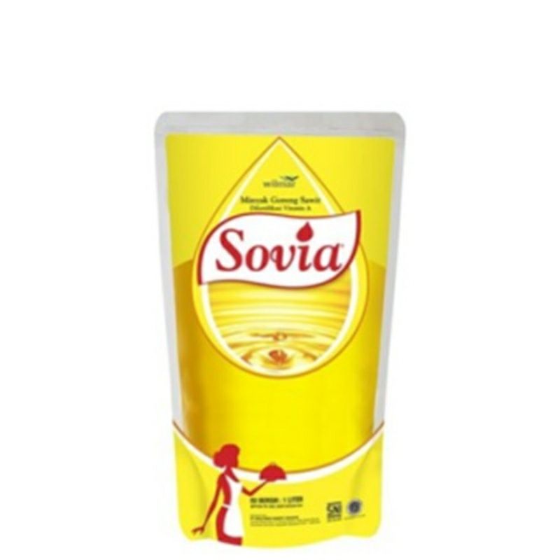 

Minyak Goreng Sovia 1 liter Cooking Oil pouch atau 1000 ml