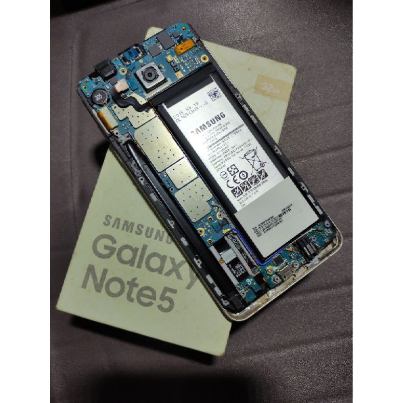 SAMSUNG NOTE 5 DUAL SIM(SM-N9208) minus lcd.MESIN NORMAL 3/32GB