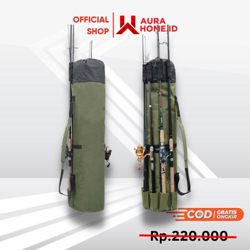 Tas Mancing Large Capacity Handcuffs Shoulder Bag / Tas Ransel Gendong Selempang Slempang Joran Panc