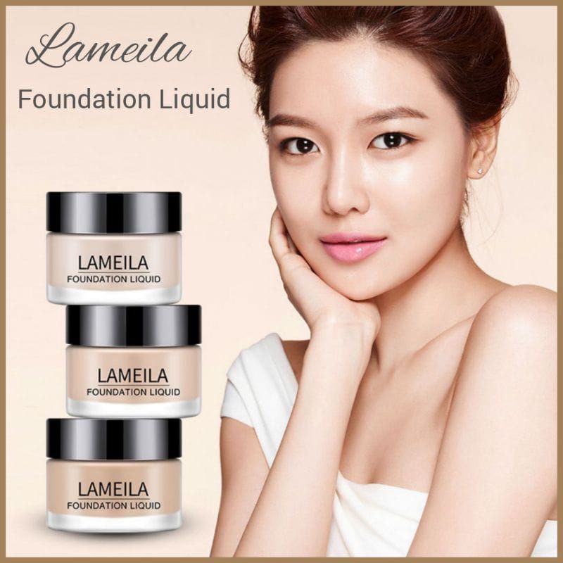 Medan Termurah (Lameila Cream Muscle) Jar Foundation Liquid Moisturizing Cream Muscle Lameila