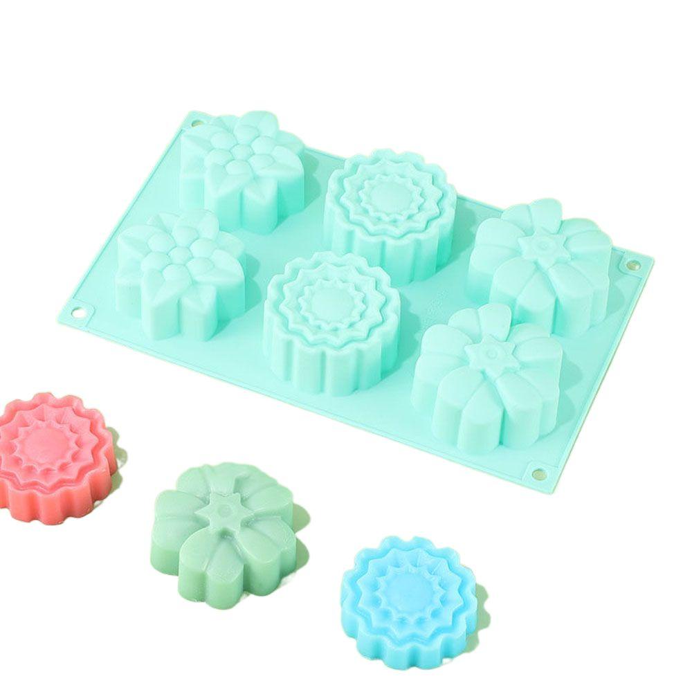 [Elegan] Cetakan Silikon Pie Tools Pastry Tools Mid-Autumn Festival Cake Silicone Mold Mung Bean Cake Mold Cetakan Kue Bulan