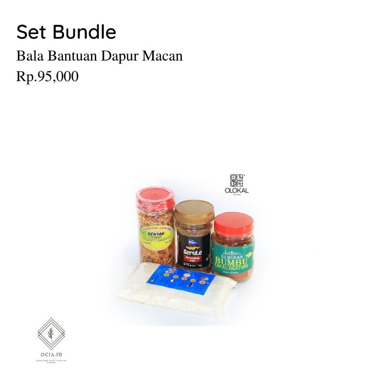 

[BUNDLE] - Bala Bantuan Dapur Macan