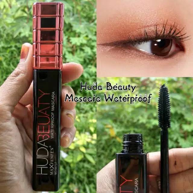 Jual HUDA BEAUTY MASCARA WATERPROOF / SET HUIDA BEAUTY EYELINER