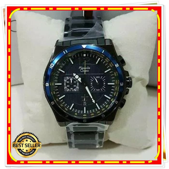 ALEXANDRE CHRISTIE AC 6441 PRIA BLACK BLUE ORIGINAL