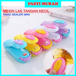 HAND SEALER MINI PLASTIK SNACK MAKANAN MESIN LAS TANGAN