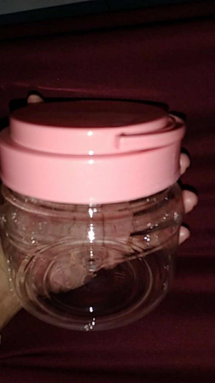Toples Bulat 500ml/jar Plastik Pet