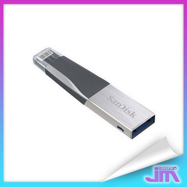 Sandisk iXpand Mini Flashdisk Lightning USB 3.0 128GB - SDIX40N-128G