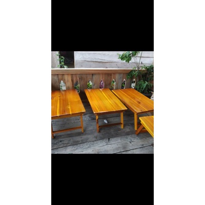 Meja Belajar Meja Lesehan kayu