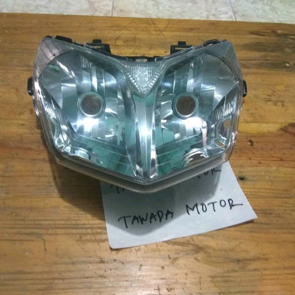 REPLEKTOR LAMPU DEPAN HONDA SUPRA X125 TH-2007 DOUBEL DISC ATAU BATMAN