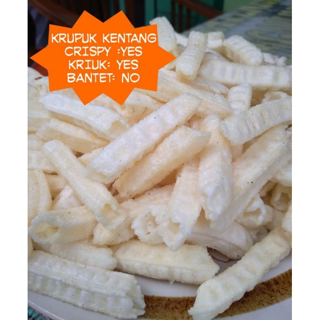 

krupuk kentang crispy ( matang)