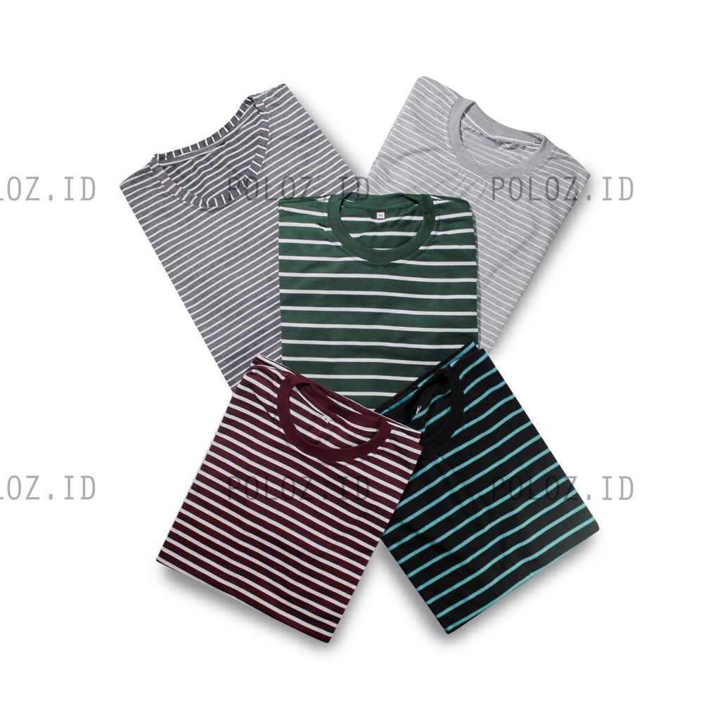 KAOS STRIPE PRIA KAOS STRIPE WANITA KAOS STRIP KAOS SALUR KAOS BELANG GARIS GARIS  KAOS DISTRO KAOS STRIPE MURAH