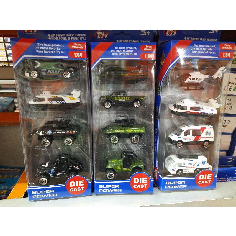 mainan mobil miniatur die cast polisi/mobil besi/mobil polisi besi