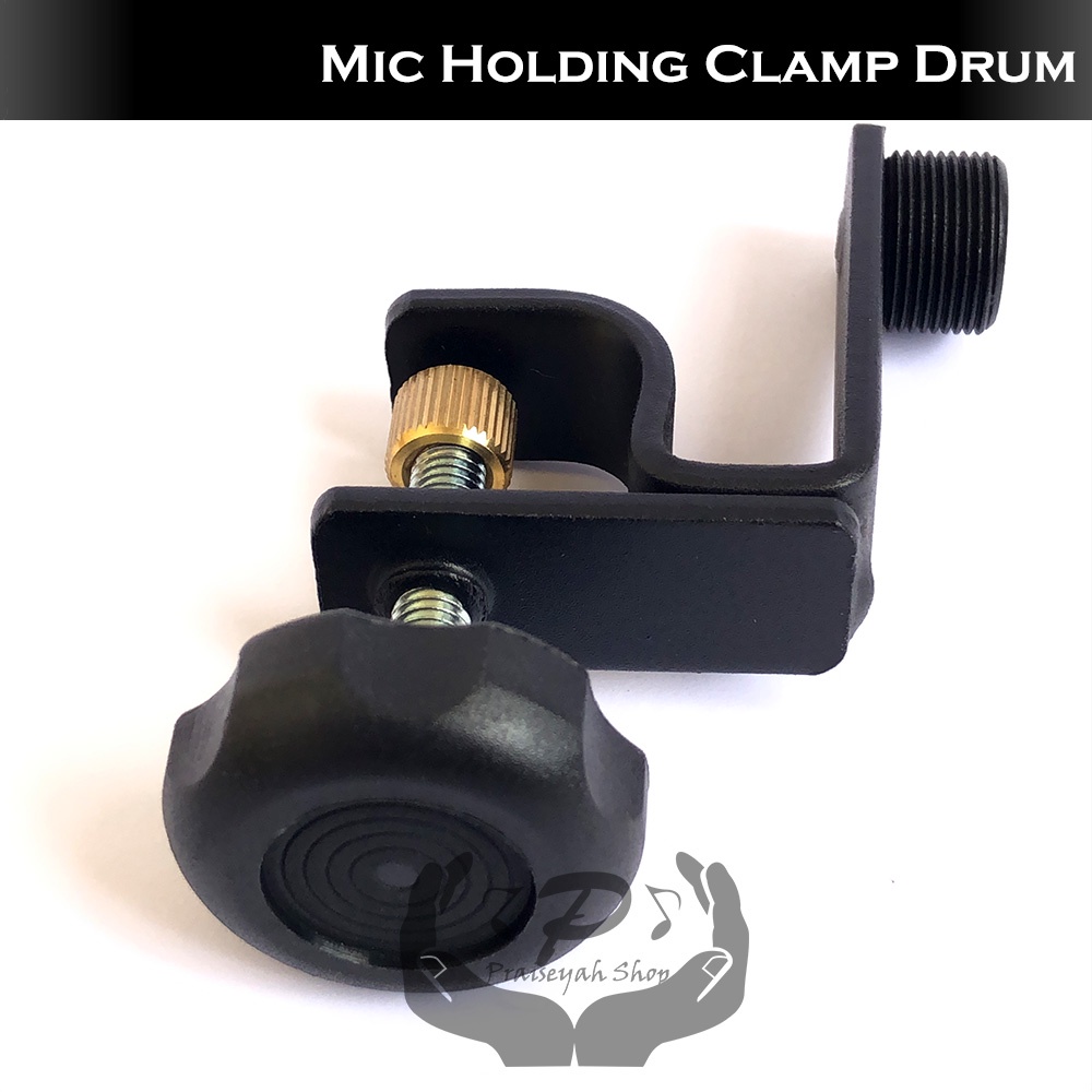 Mic Holder Clamp Drum Snare Tom Mount Mikrofon