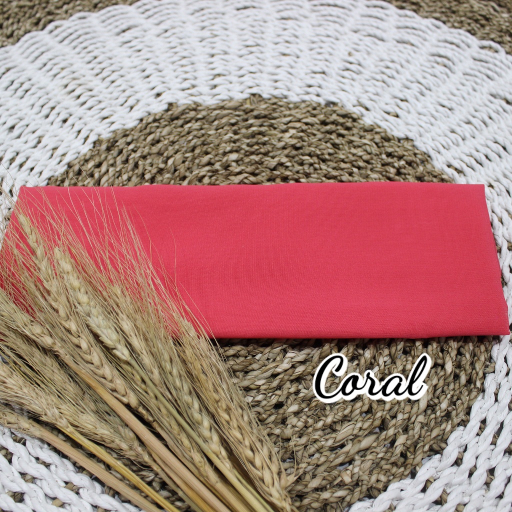Selendang Sifon Hycon / Senteng 2.4m/ Selendang Bali / Senteng-Coral