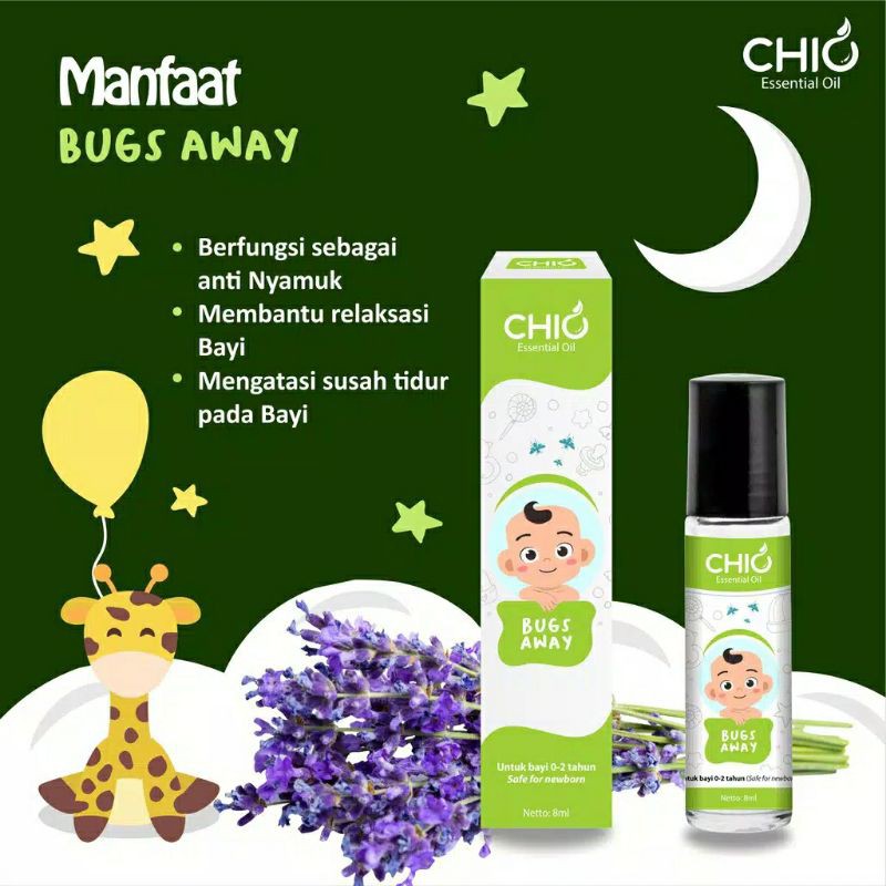 Chio Essential Oil 8 ml untuk 0 - 2 Tahun