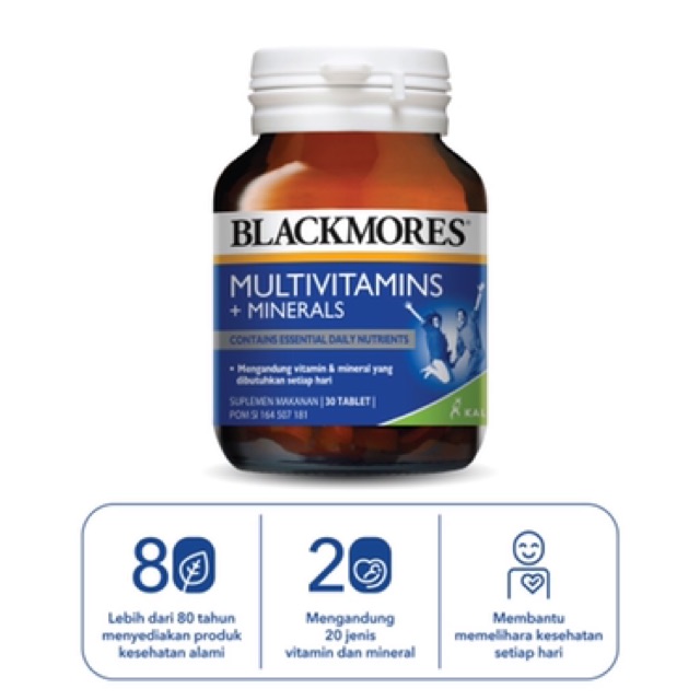 Blackmores multivitamin &amp; minerals - vitamin supplement