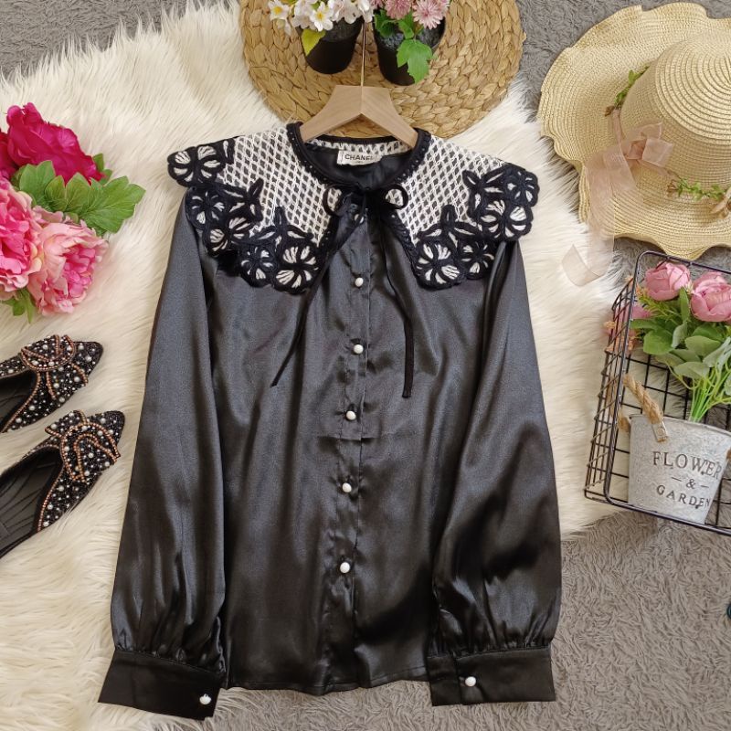 SILKY CHANELL BLOUSE